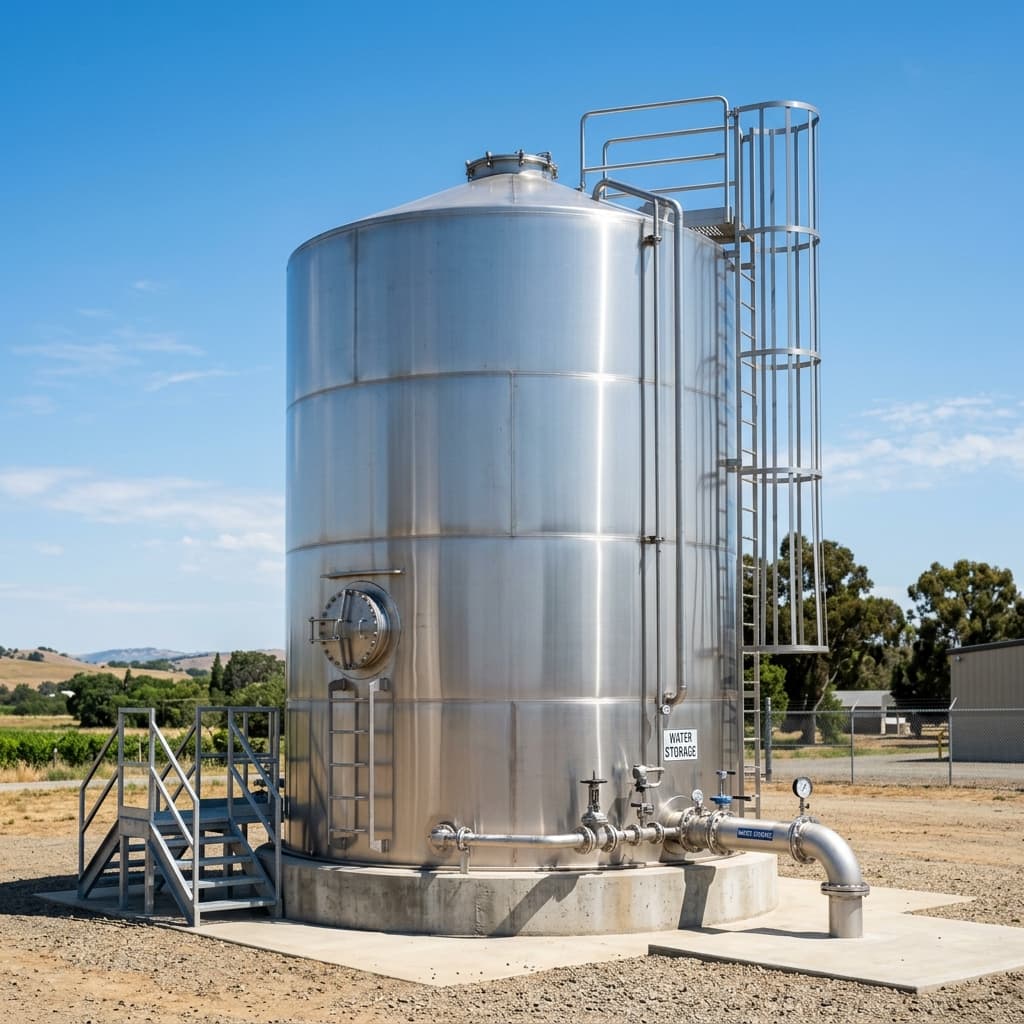 Stainless Steel Storage Tanks